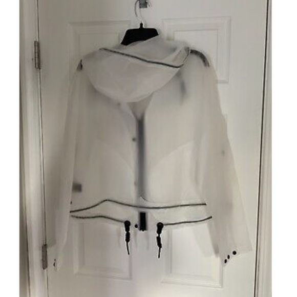 NWT Hunter Original Vinyl White Smock - Picture 3 of 3